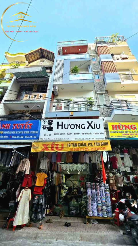 Bán nhà 6 tầng MẶT TIỀN phố Thời Trang SỈ Tân Bình - Tân Xuân