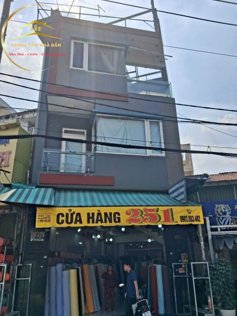 BÁN NHÀ 2 MẶT TIỀN KINH DOANH PHÚ THỌ HÒA – ĐỖ ĐỨC DỤC – KHU CHỢ VẢI SẦM UẤT NGÀY ĐÊM