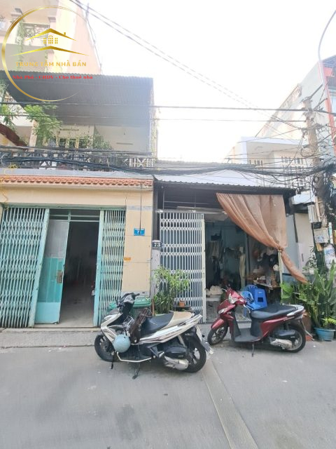 MẶT TIỀN GẦN CHỢ GÒ XOÀI - ĐƯỜNG 6M THÔNG - 60M2 (4x15) CẤP 4 TIỆN XÂY MỚI - CHỈ NHỈNH 5 TỶ
