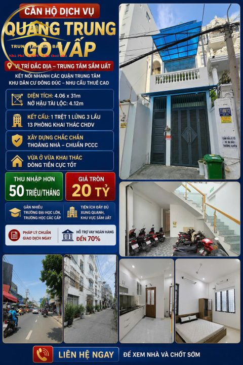 căn hộ dịch vụ