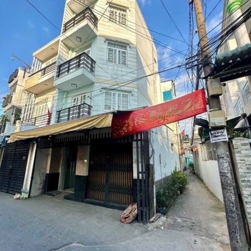 QUẬN 7 ĐỐI DIỆN Q4 - HXH THÔNG NGAY CẦU TÂN THUẬN - VỪA Ở VỪA KINH DOANH - 4 TẦNG BTCT - 50m2 NGANG LỚN 5m ĐẸP - CHỈ 6.x TỎI